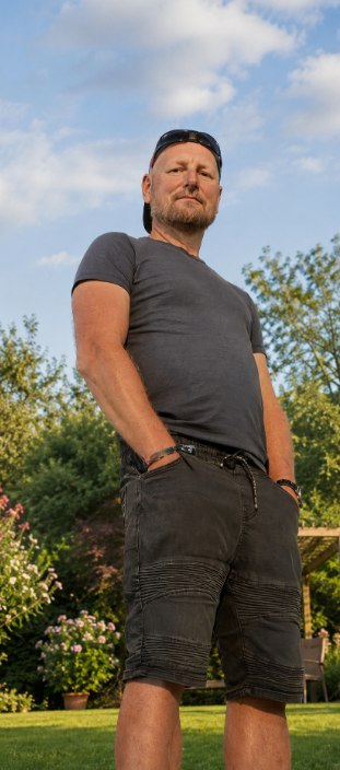 Mariusz Dworzański - ogrodnik z Rybnika
